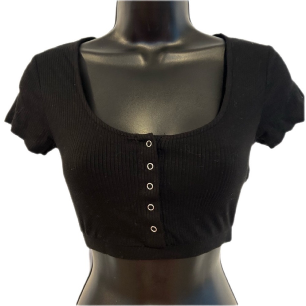 Garage black crop XS
